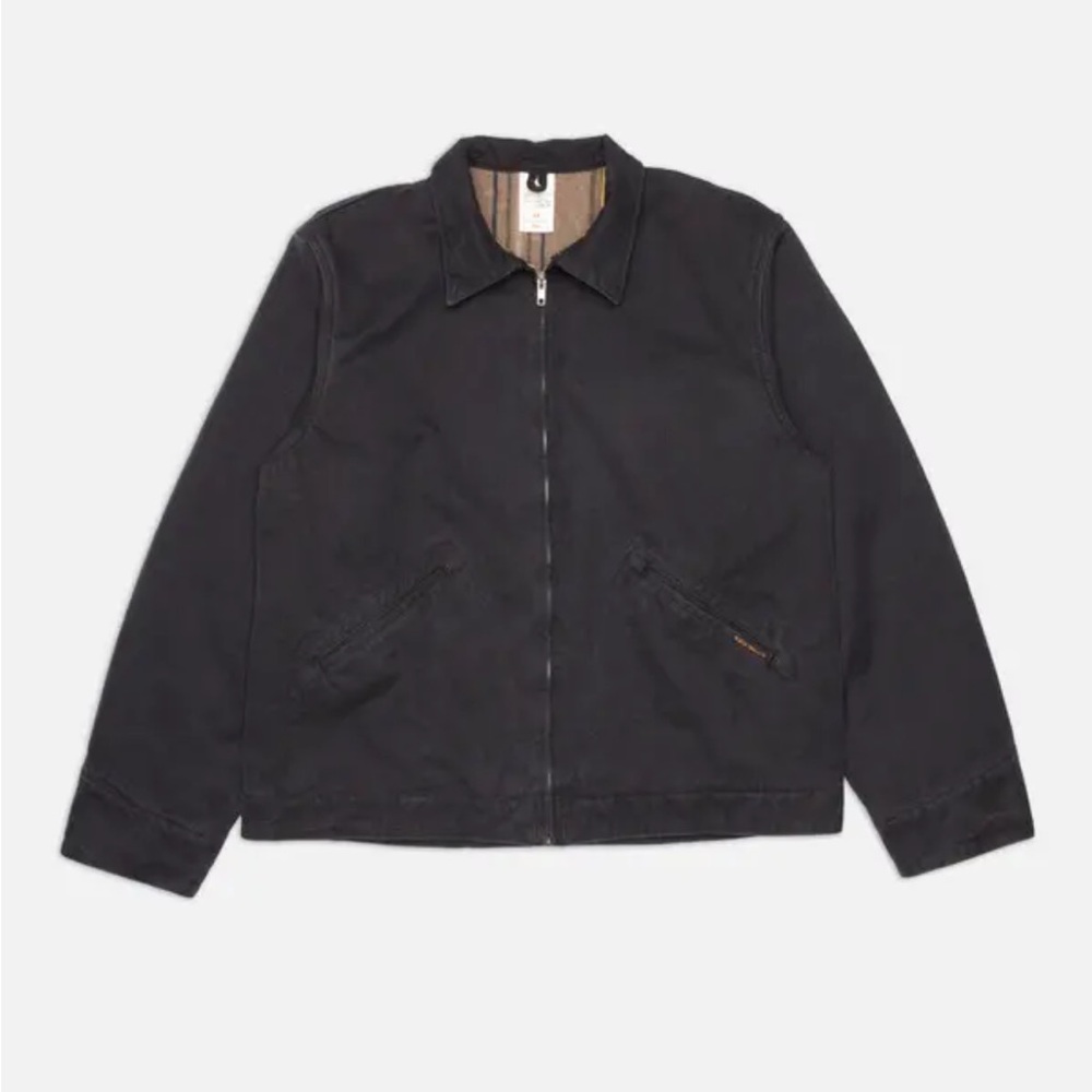 🔥 Nudie Jeans Black Zip-Up Jacket